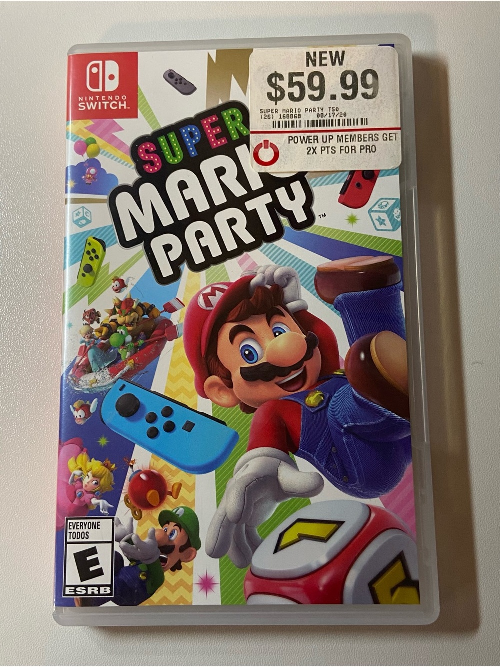 Super Mario Party - Nintendo Switch Complete w/ Original Case 2018 Made in Japan